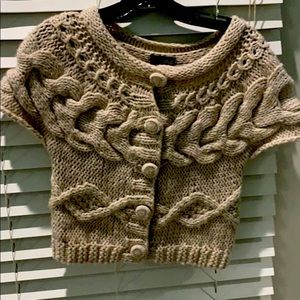 Lucky Brand Short Sleeve Sweater